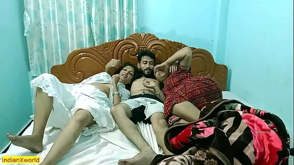 Indian hot beautiful shared boyfriend and hot XXX group sex!! sex